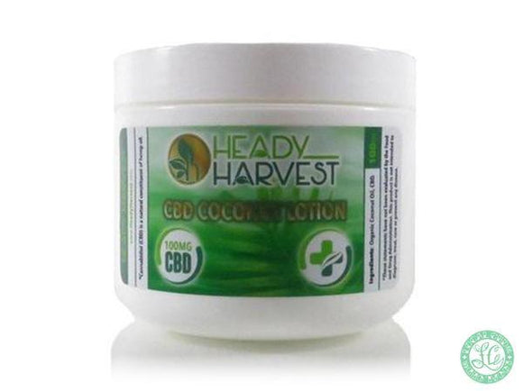 Heady Harvest Heady Harvest CBD - Coconut Lotion - Local Vape - Online Vape Shop