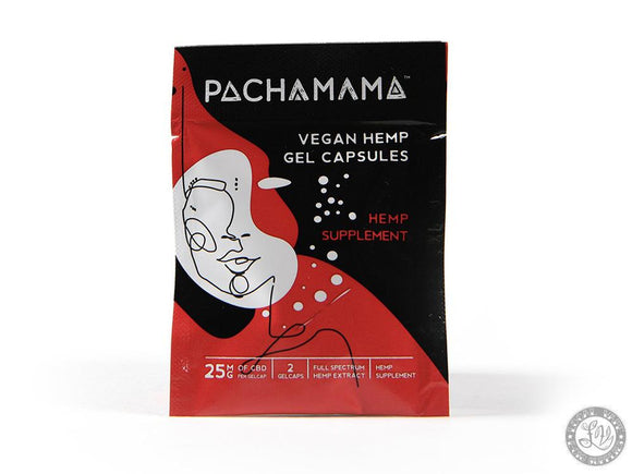 Pachamama Pachamama CBD Gelcaps - 2 pack sachet - Local Vape - Online Vape Shop